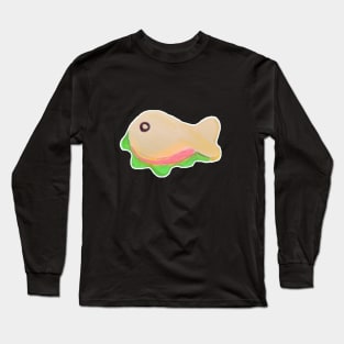 Sándwich en forma de pez Long Sleeve T-Shirt